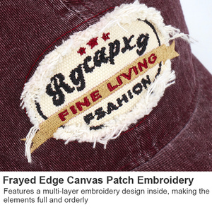 Custom Vintage Washed Cotton Baseball Cap Embroidered Logo Adjustable Sports <b>Dad</b> <b>Hat</b> for Men Women - Product Image 3