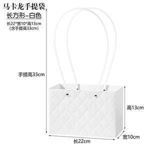 Borsa floreale impermeabile per confezionare bouquet di fiori freschi, regalo ideale per San Valentino e la festa degli insegnanti, disponibile nei colori bianco, nero e <span class=keywords><strong>rosa</strong></span>. - Product Image 6