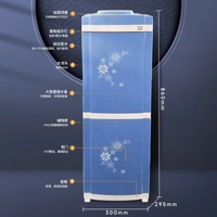 ECSON Household and Commercial Standing Hot and Cold Bottled Water Tabletop Plastic Water Dispenser Injection Mold
