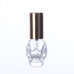 Logo personnalisé 10 ml Vaporisateur de bouteille en verre Baril rond/Plat Carré Fond épais Couvercle doré 15ml Mini bouteille de <span class=keywords><strong>parfum</strong></span> 5ml <span class=keywords><strong>Forme</strong></span> unique - Product Image 3
