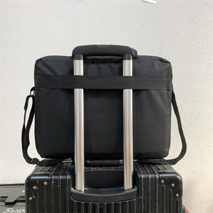 Maletín Portaordenador Portátil, Bolso Bandolera de Gran Capacidad, Mochila Simple para Hombre de Negocios, Maletín de Color Sólido para Dinero - Product Image 4