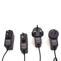 Adaptateur secteur 220v 230v AC à 1000ma 0.5A 1A 12V DC Adaptateur secteur 5V 1A 2A avec connexion enfichable ABS