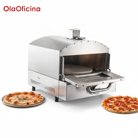 Four à pizza au gaz à double couche de conservation de la chaleur 12 pouces Économie d'énergie