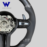 Volant en fibre de carbone mate pour BMW F30 F10 F15 F36 F20 F22 F25 F32 M3 M5 E46 E60 E70 E90 E91