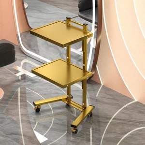 Carrito Multifuncional Plegable de Acero Inoxidable para Tintes de Cabello, Diseñado Específicamente para Salones de Belleza - Product Image 2