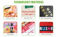 Emballage personnalisé en PET/PE à fond plat scellé, résistant à l'humidité, bords thermosoudés, couleur personnalisée, pour lait, aliments pour animaux, sushi, gelée, salade