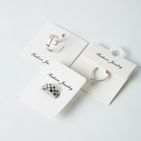 Cartes d'emballage personnalisées en gros pour bijoux (colliers, boucles d'oreilles, bagues) et élastiques à cheveux – Vente directe usine