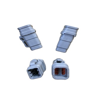 Boîtier d'adaptateur automobile <span class=keywords><strong>TE</strong></span> DTM06-<span class=keywords><strong>6S</strong></span> pour bornes femelles, connexion fil à fil, 6 positions - Product Image 1