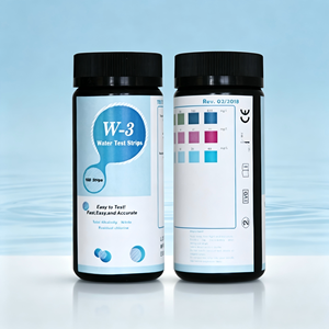Bandelettes de test 3-en-1 pour piscine, spa et bain - 50 unités - Résultats rapides en 30 secondes pour le chlore libre et le <span class=keywords><strong>pH</strong></span> (sur support papier <span class=keywords><strong>pH</strong></span> 6.8-8.4) - Product Image 6