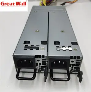 Great Wall ที่มีประสิทธิภาพสูง1 + 1 1U มาตรฐาน450W แหล่งจ่ายไฟซ้ำซ้อนสำหรับเซิร์ฟเวอร์