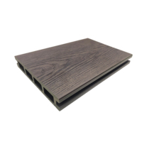 Pour RUCCA Design Moderne 145*25mm 3D En Relief WPC Decking Durable Extérieur Composite Decking en Vente