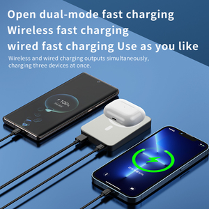 <span class=keywords><strong>Cargador</strong></span> Portátil Inalámbrico Magnético de Alta Capacidad 10000Ah, Carga Rápida de 20W para iPhone 16 15 14 Pro Max, Power Bank Tipo-C - Product Image 4