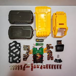 Dewal flexv DCB612 DCB615 60V เคสพลาสติก12AH 15Ah ชุดฝาครอบพลาสติก15 cells 21700 BMS PCB - Product Image 1