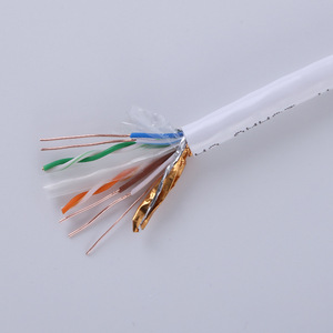 สายเคเบิลเครือข่าย Cat6 FTP 8 แกนทองแดงตีเกลียว 300 เมตร สำหรับส่งข้อมูล - Product Image 1
