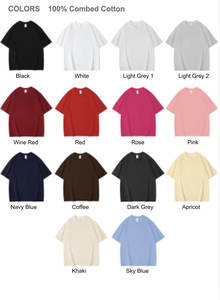 T-Shirt Personalizzata con Logo Aziendale Stampato, Traspirante, Oversize Unisex, 100% Cotone Pettinato 230 Gsm - Product Image 5