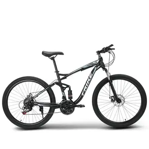 Vente en usine vélo <span class=keywords><strong>VTT</strong></span> vélo de <span class=keywords><strong>26</strong></span> tailles pour adultes 21 <span class=keywords><strong>pouces</strong></span> <span class=keywords><strong>VTT</strong></span> à suspension intégrale - Product Image 1