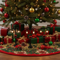 Lampe de rue miniature en bois pour maison de poupée de Noël, pour la décoration de la cour miniature