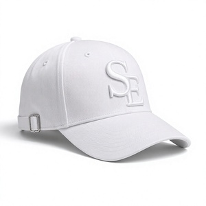 Gorras de Béisbol Bordadas Más Vendidas, Gorras Deportivas Ajustables con Cierre a Presión, Logotipo Frontal Personalizado en 3D, Bordado en Relieve, de Sarga de Algodón para Hombre - Product Image 1