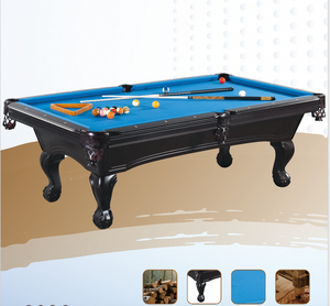 Directo de fábrica, mesa de billar portátil para el hogar, entretenimiento interior con Material de bolsillo de cuero para deporte en la piscina - Product Image 5