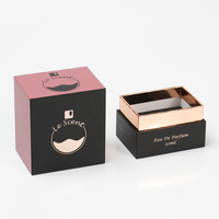 Luxury Mini Perfume Packing Rigid Paper Gift Tube Boxes Recyclable Empty Bottle Cylinder Box With Custom Logo