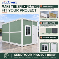 Maison conteneur pliable de type Z, préfabriquée, modulaire, déplaçable, résistante aux tremblements de terre, bureau moderne, dortoir, entrepôt