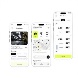 Wise Hustlers, Aplicación Móvil para Reservar Estacionamientos, Encuentra Estacionamientos Cerca de Ti, Reserva Asientos, Disponibilidad en Tiempo Real, Navegación, Internet - Product Image 1