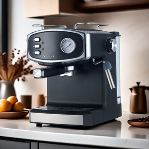 PANCERKA Traditional Plum Espresso Machine Portable High-Performance <b>Coffee</b> <b>Maker</b> Brew System Integrated Wand Household - Product Image 1