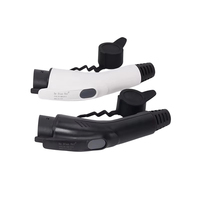 Connecteur adaptateur de charge J1772 Type 1 EV ignifuge pour véhicules électriques américains/japonais/coréens