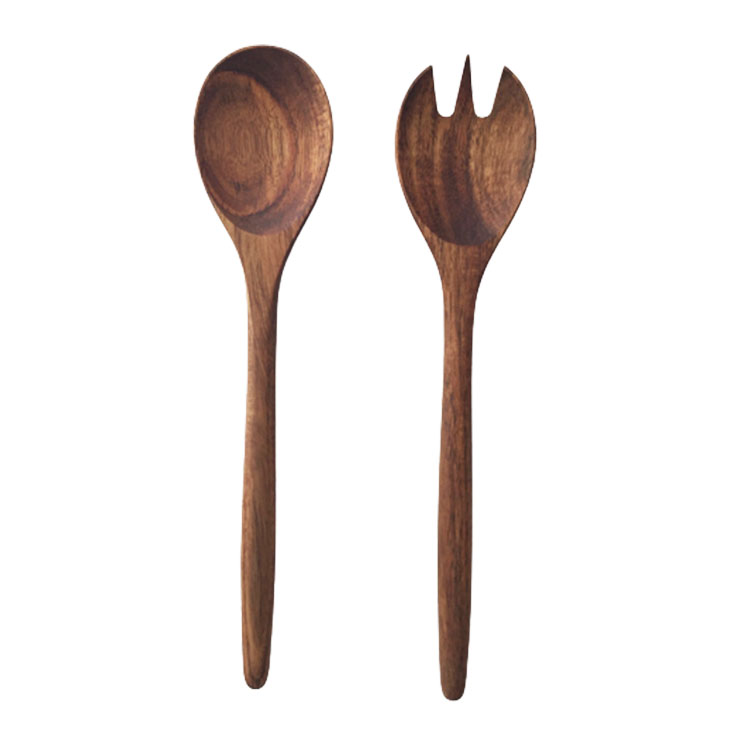 12 дюймов руки pakkawood spurtle набор дерева для приготовления пищи инструменты салат инструмент деревянные бусы для сатала
