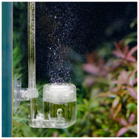 Diffuseur atomiseur de CO2 en plastique PC transparent et écologique pour aquarium planté, idéal pour salon
