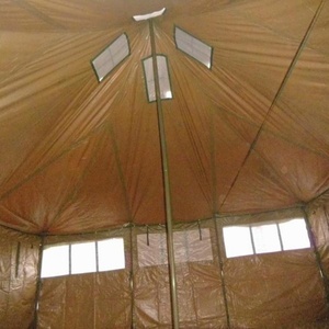 Tente de <span class=keywords><strong>camping</strong></span> carrée SZJ personnalisée en toile Oxford PVC kaki imperméable <span class=keywords><strong>pour</strong></span> <span class=keywords><strong>10</strong></span> <span class=keywords><strong>personnes</strong></span>, idéale <span class=keywords><strong>pour</strong></span> les commandements, les situations d'urgence et les secours en cas de catastrophe - Product Image 4