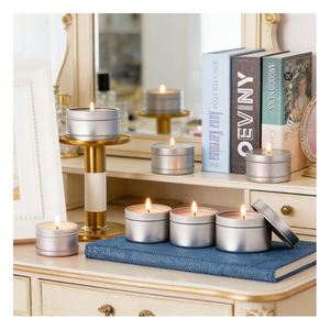 Support de bougie résistant à la chaleur, pot d'échantillon de luxe, remplissage de cire parfumée, suite d'évaluation du programme de présentation de propositions de vente au détail - Product Image 2