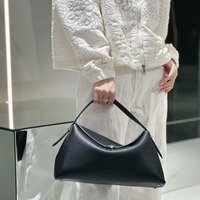 Tas Selempang Kulit Asli Vintage Wanita, Tas Tangan Satu Tali, Tas Bahu, Dompet Fashion