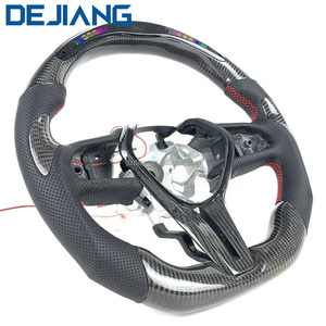 Accesorios para Volante de Cuero con Fibra de Carbono y Pantalla LED para Infiniti Q50 Q60 Qx50 Q50S Modelo 2017 2018 2019 2020 2021 2022 - Product Image 2