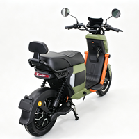 Moped électrique 16 pouces 1500W disponible en CKD/SKD, vitesse max. 50 km/h, batterie lithium 48V/60V, moto électrique pour adultes, importation au Brésil