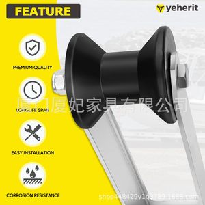 ขาตั้งลิ้นลากพ่วงเรือ 3 กว้าง x 4 สูง ปรับความสูงได้ สำหรับรถพ่วงเรือ - Product Image 5