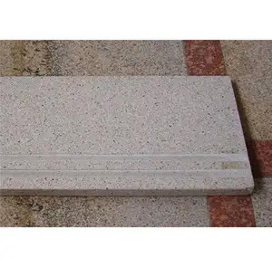 Barandilla de piedra de granito para escaleras, para apartamento, chino, rosa, G681