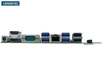 PC Mini Industri Tanpa Kipas Intel I5-8145U4x COM) Komputer Tertanam Tegangan Lebar untuk Otomasi Pabrik