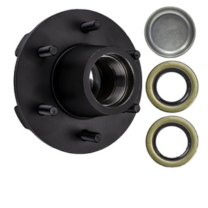 Kit de cubo de rueda de <span class=keywords><strong>remolque</strong></span> para ejes de 1000KG 5 pernos en rueda de 13 ''14'' con husillo recto y enchufe de <span class=keywords><strong>remolque</strong></span> - Product Image 5