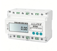 Medidor de Energía Digital de 3 y 4 Hilos con Pantalla LCD, Medición de Energía Bidireccional, RS485 Modbus RTU, Monitoreo de Fábrica FV, Clase 1.0