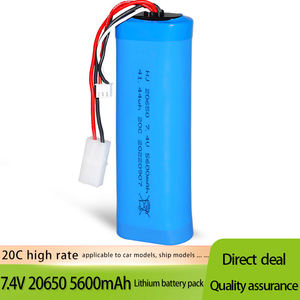 工业用7.4V 5600mAh双节20650锂离子充电电池组，适用于遥控玩具、叉车、坦克-OEM工厂定制服务 - Product Image 3