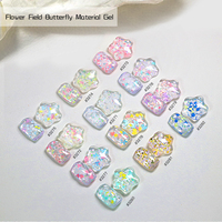 Vernis à ongles gel UV non toxique certifié CE, marque privée OEM/ODM, 12 couleurs, motif champ de fleurs et papillon, échantillon gratuit, Nail Art Ibdgel