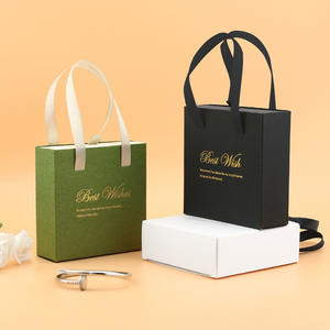 Personalizado <span class=keywords><strong>Rosa</strong></span> lindo deslizador papel regalo cajón manija pendientes anillo collar embalaje organizador cajas de joyería con logotipo - Product Image 5