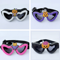 Baikang 3040 Lunettes d'Halloween pour animaux de compagnie, Lunettes de soleil pour chats, Lunettes pour chiens de taille moyenne et grande, Lunettes de protection pour chiens