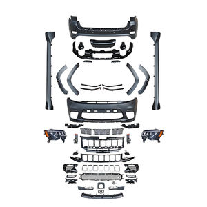 Kit de Carrocería para <span class=keywords><strong>Jeep</strong></span> <span class=keywords><strong>Grand</strong></span> <span class=keywords><strong>Cherokee</strong></span> 2011-2013 al Estilo SRT-8 <span class=keywords><strong>2021</strong></span>, Accesorios con Faros LED, Parachoques, Rejilla, Directo de Fábrica - Product Image 6