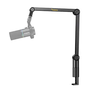 Maono BA91 Metal Desktop Arm Stand Rotatable Mic Arm Stand Cable Holder Adjustable Stand for Podcasting Streaming Gaming