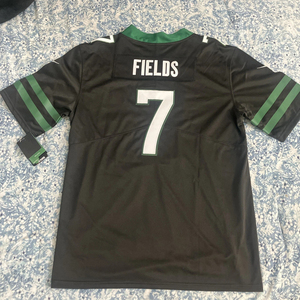Nouveau maillot des Jets Rivalries 2026 # Maillot de football américain brodé Justin Fields, Garrett Wilson, Breece Hall, Membou, Joe Namath - Product Image 3