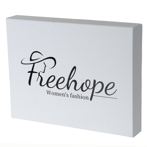 Boîte en carton rigide personnalisée avec logo imprimé en haut et en bas, emballage pour t-shirts et vêtements, boîtes en carton blanc - Product Image 6