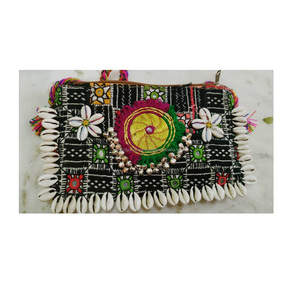 Jaipur Online Shop Eco-friendly High Quality Envelope Shape Banjara <b>Clutch</b> Bag Boho Style <b>Wedding</b> Party Bag - Product Image 6