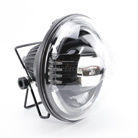 Projecteur tout-terrain bleu Unique de haute qualité 12V 24 volts, phare automatique yeux d'ange 7 pouces, phare rond à Led pour Jk